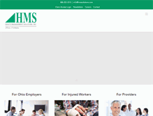 Tablet Screenshot of hmssolutions.com